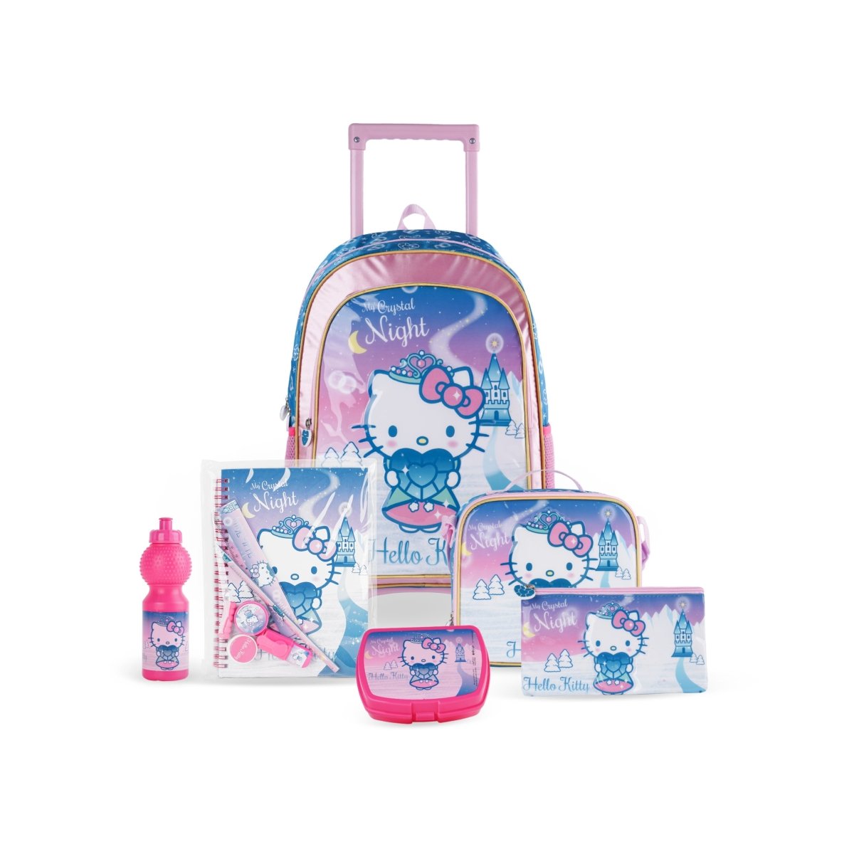 Sanrio Hello Kitty My Crystal Night 6in1 Box Set 16" - Premium for Kids in Qatar | Toysaro.com